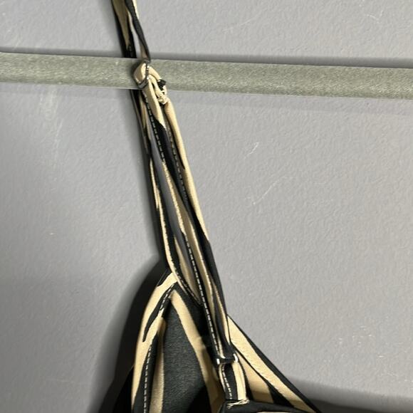 J. Crew Tan and Black Leopard Print Camisole With Adjustable Straps Size 8 - Picture 7 of 9